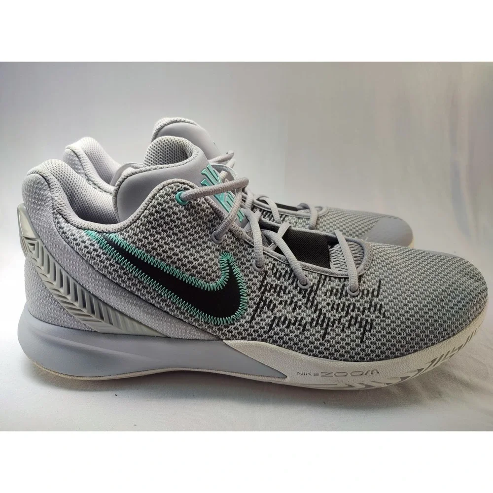 Nike Kyrie Flytrap II Wolf Grey Mint Mens Basketball Sneaker US 14 - Picture 2 of 11